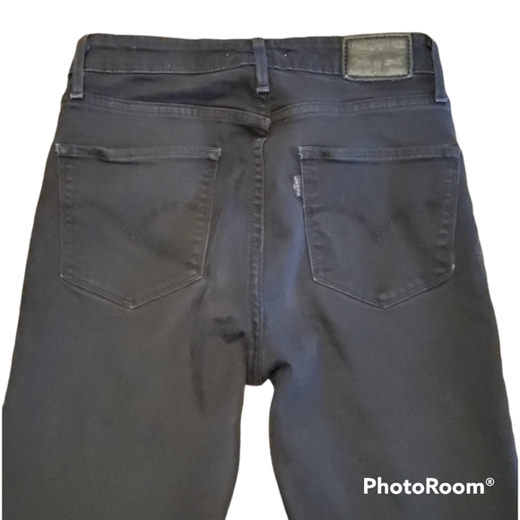 Levi's 721 High Rise Skinny Black Jeans - Picture 5 of 7